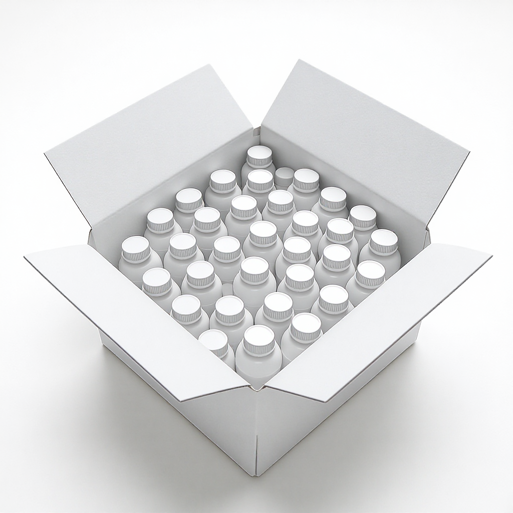 BioBottles in packaging